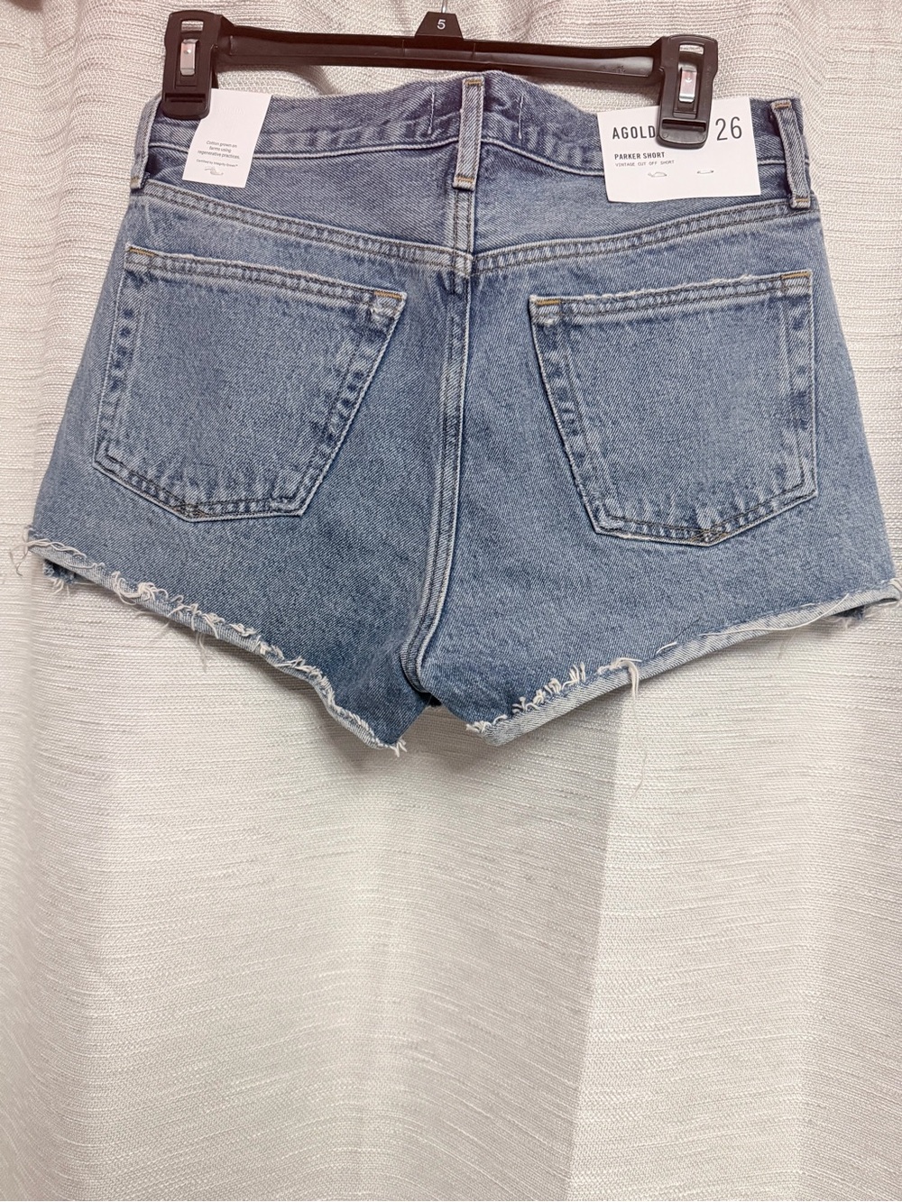 Agolde Parker Vintage Shorts NWT 26 - Picture 4 of 7
